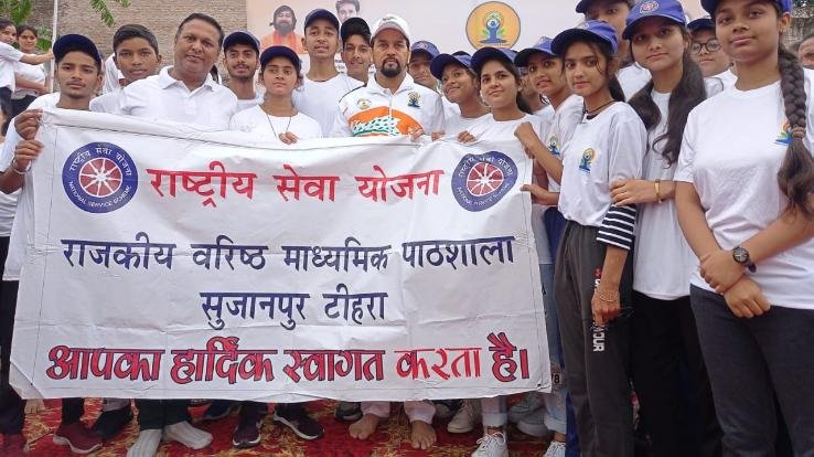 International Yoga Day organized in Fort Tehra