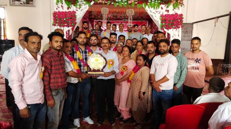 Ashish Katoch got the command of State Electricity Board Employees Unit Kagra