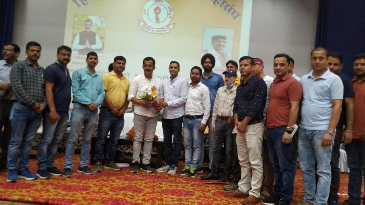 Contract regular employees organization got contract from Ashwani Thakur, President of Non-Gazetted Employees Federation