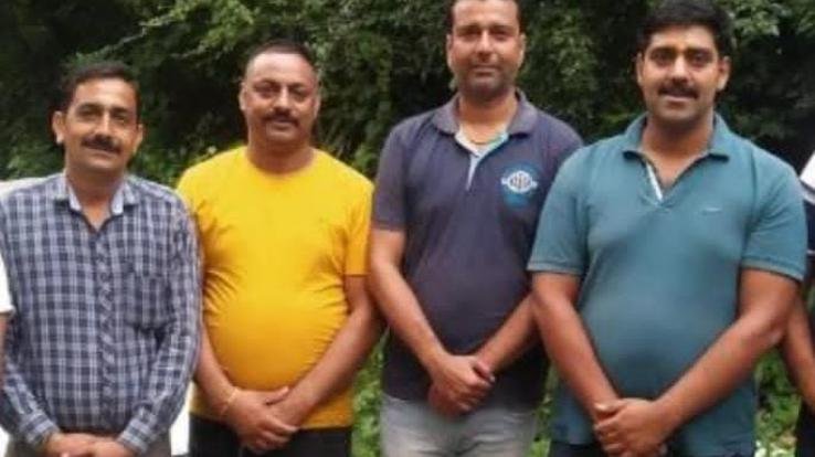 Various Panchayat representatives of Paragpur supported the demand of Zilla Parishad employees