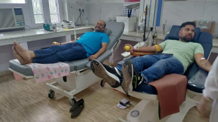Bharat Vikas Parishad organized blood donation camp