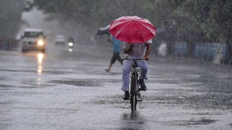 Monsoon rains came as a relief for the people troubled by the scorching heat in Delhi