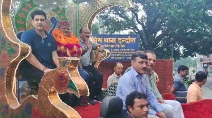 Press Trust bid farewell to the station in-charge after retirement