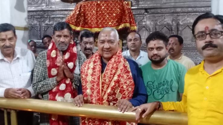Inauguration of Gupt Navratras at Jwalamukhi Temple
