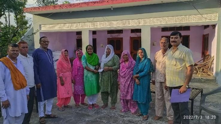 Public Welfare Committee gave financial assistance to needy families