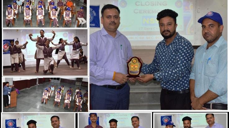 NSS Camp organized at DAV Bhadoli School concluded