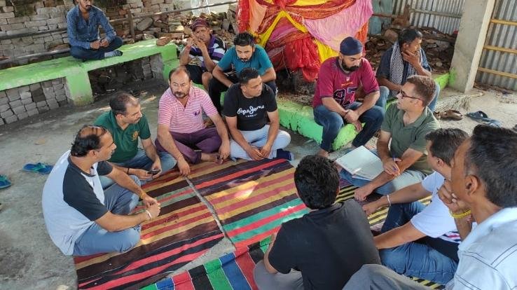 Rajendra Singh Goga became the head of the business board of Dada Siba for the second time in a row