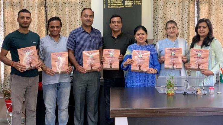 Unveiling of prospectus for the session 2022-23 at Mataur College