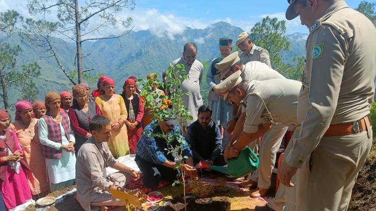 Forest Department Himachal Pradesh celebrated Hariyali Mahotsav
