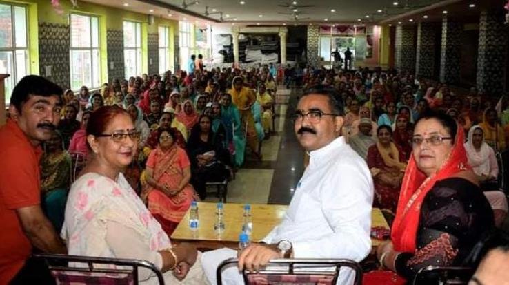 Work for the upliftment and welfare of the society, Mahila Mandal-Bikram Thakur