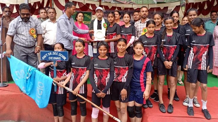 MLA Surendra Shourie concluded the Under-19 student sports competition