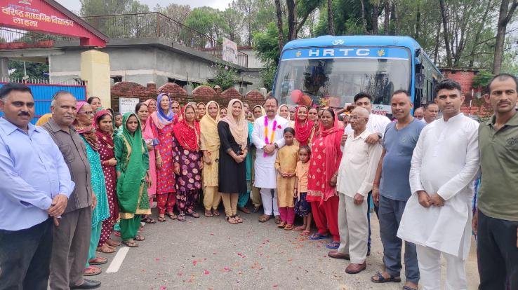 People of Padra and Rida got the bus service, Trilok Kapoor gave the green signal