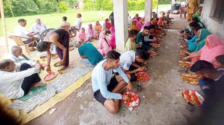  Bhandara in Shiva temple of Kalehad village