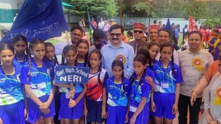 Three-day block level under-14 girl students organized in Katrain School