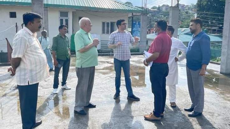 Auditorium in Jodhamal Sarai to be built with 50 lakhs, 20 lakhs released - Vishal Naihariya