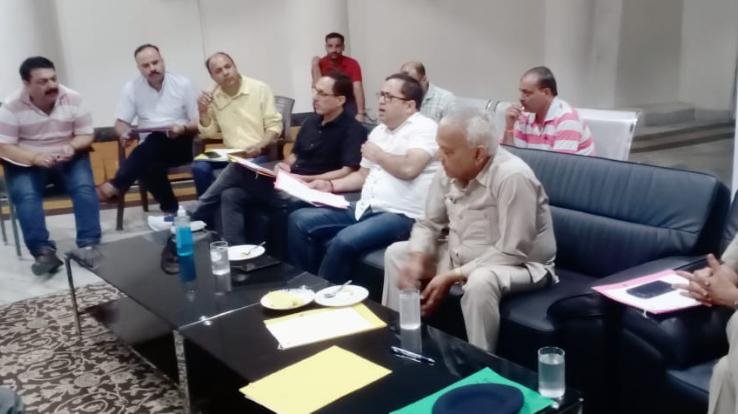 Fair management meeting of temple trust Jwalamukhi concluded regarding Shravan Ashtami Navratras