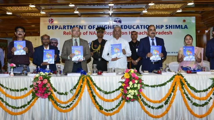 Governor released NAAC report