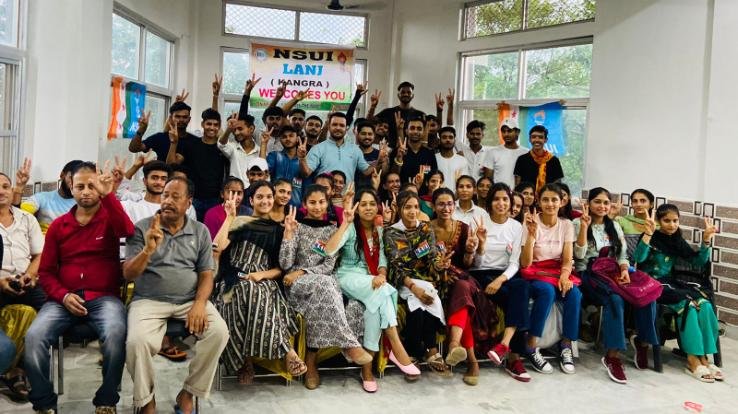 Executive committee of NSUI constituted under the chairmanship of Yukn District President Pankaj