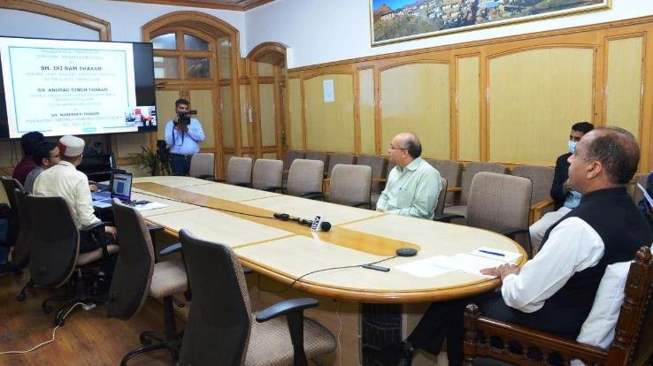 CM inaugurates EVM and VVPAT warehouse through virtual medium