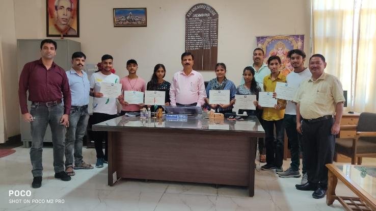 Volunteers participated in four day residential training at Chandigarh RGNIYD