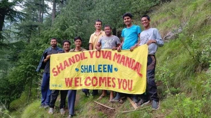 Shankar Yuvak Mandal Baror gave the message of environmental protection
