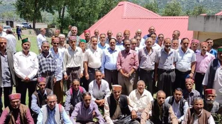 Monthly meeting of Himachal Pradesh State Electricity Council Pensioners Welfare Association Kullu section concluded