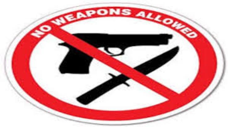 Ban on all types of weapons from July 28 - SDM