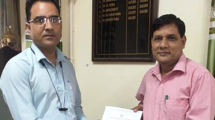 Deputy Education Officer congratulated on successful completion of post graduate diploma