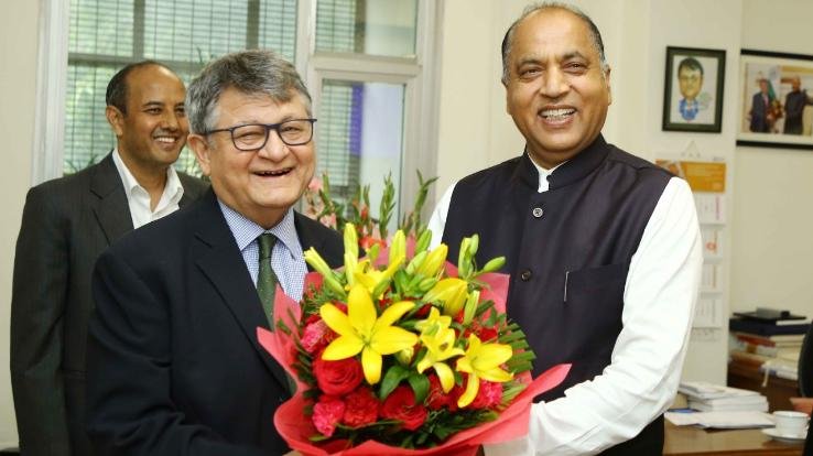 Chief Minister meets Suman Beri, Vice Chairman, NITI Aayog in New Delhi.