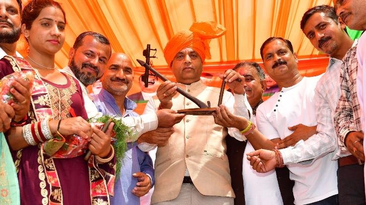 Congratulations to Hukam Singh Bains on becoming the state president of the state BJP Kisan Morcha