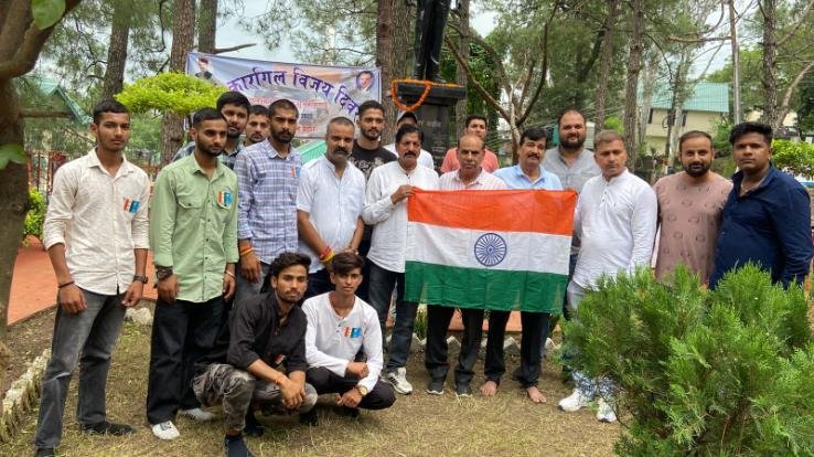 Youth Congress and NSUI remember martyrs on Kargil Vijay Diwas