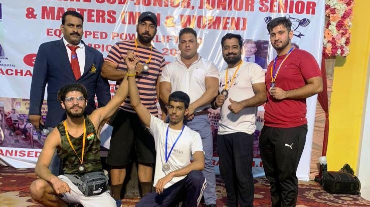 State level powerlifting championship organized in Rait