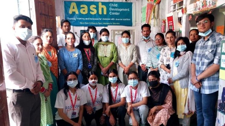 Workshop organized at Aash Child Development Center of Samfia Foundation