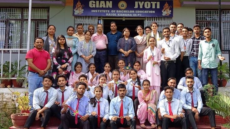 Raksha Bandhan Competition in Gyan Jyoti Education College, Rajol