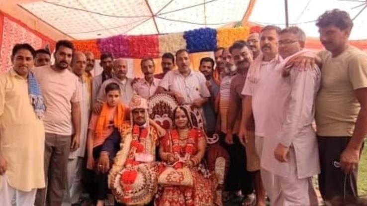 Rada Baba Bharthari Committee Dadasiba got the daughter of poor family married