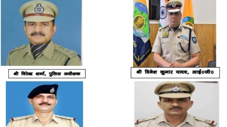 Independence Day, 4 officers and employees of Himachal Police will be honored with President's Police Medal and Police Medal.
