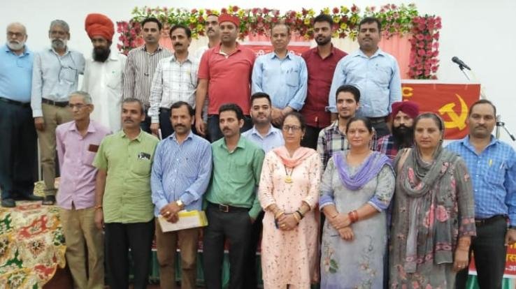 Two day 15th district conference of CITU District Committee Solan concluded