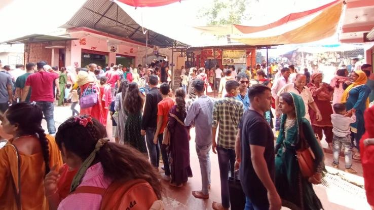 Flood of faith gathered in Nag temple Ranital