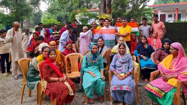 Celebrated Amrit Festival of Independence together with people