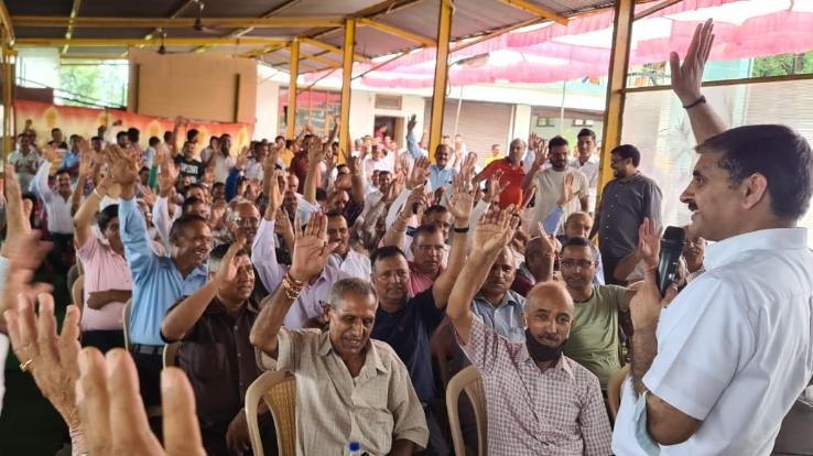 Kajal made election strategy by holding monthly meeting with block Congress workers