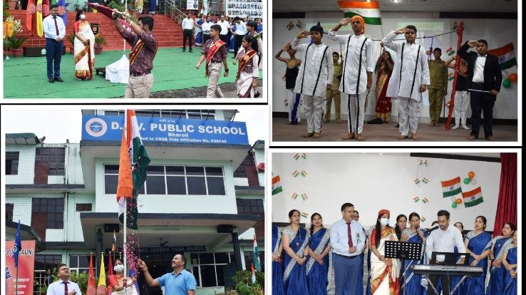 Independence Day celebrated with gaiety in DAV Wali school