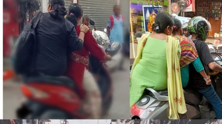 Two wheeler drivers will defy the traffic rules showing