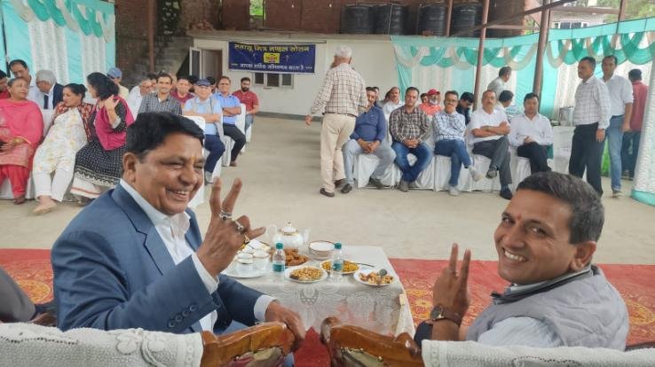 program was organized by Mahasu Mitra Mandal in Solan, MLA Shandil was present