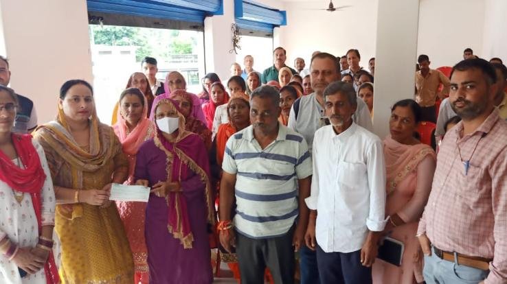 Naresh Kumar Tailor visited Gram Panchayat Gasota, interacted with people