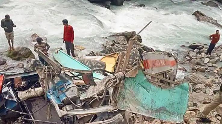 ITBP jawan Nandan Singh was badly injured in Pahalgam bus accident