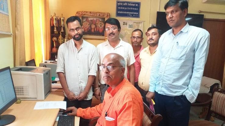 Website launched in Central Sanskrit University