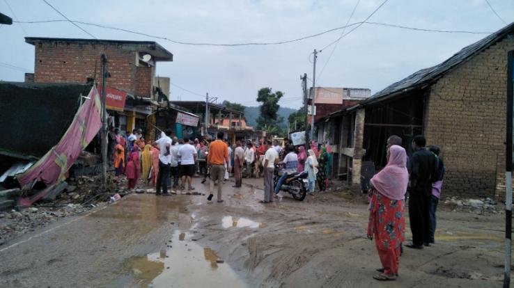 Haled Khad once again wreaked havoc in Jaisinghpur