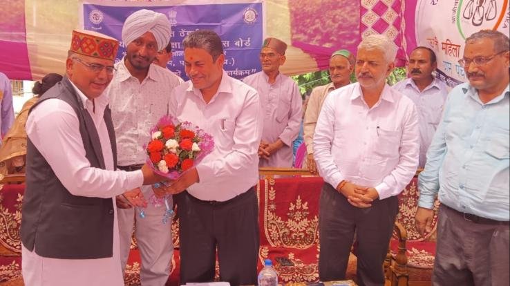 Organized a two-day camp for scheduled caste workers