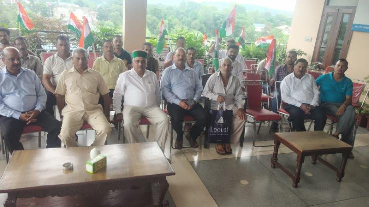 Retired Ram Krishna Choudhary claims for Congress ticket