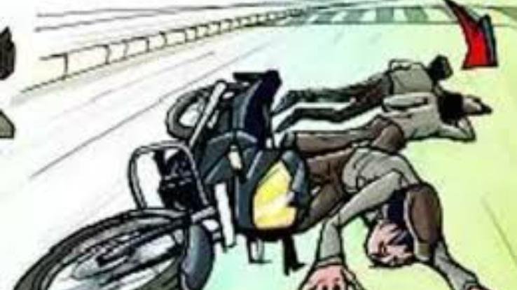 Bike hit a girl standing on the side of the road in Diyada, case registered